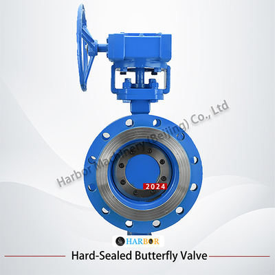 Θερμοκρασία Metal Flanged πεταλούδα βαλβίδα D343H-10/16C για τα μέσα νερού σε προσιτή τιμή