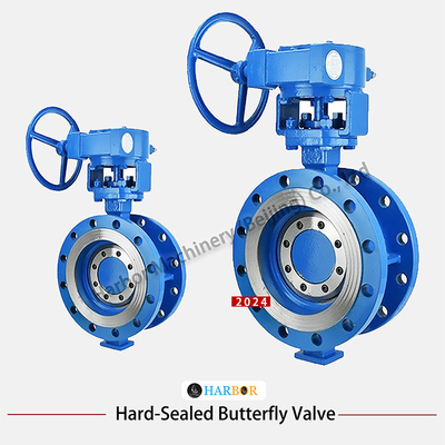 Θερμοκρασία Metal Flanged πεταλούδα βαλβίδα D343H-10/16C για τα μέσα νερού σε προσιτή τιμή