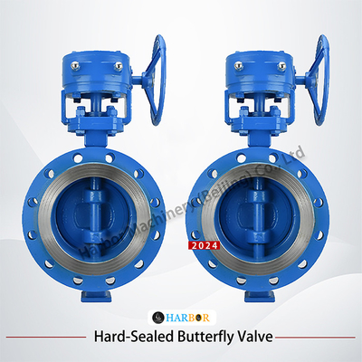 Θερμοκρασία Metal Flanged πεταλούδα βαλβίδα D343H-10/16C για τα μέσα νερού σε προσιτή τιμή
