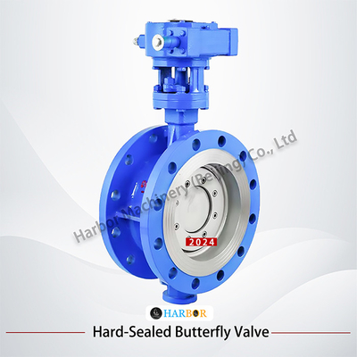 Θερμοκρασία Metal Flanged πεταλούδα βαλβίδα D343H-10/16C για τα μέσα νερού σε προσιτή τιμή