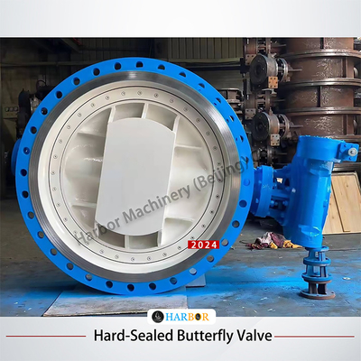 Θερμοκρασία Metal Flanged πεταλούδα βαλβίδα D343H-10/16C για τα μέσα νερού σε προσιτή τιμή
