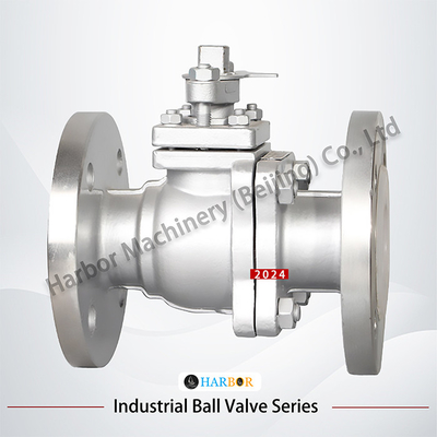 Ασημένια βαλβίδα σφαίρας με επένδυση PTFE Q41F46-16P Αντίσταση στη διάβρωση Υψηλή αξιοπιστία
