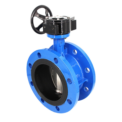DN40-DN1200 Εγχειρίδιο σύνδεσης φλάντζης τουρμπίνης ευέλικτος σιδηρούντας βαλβίδας πεταλούδας για όφελος